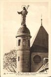 VINTAGE POSTCARD Mount co. Odile the News Tower And Statue Of co. Odile Blessing I' Alsace