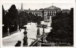 POSTAL MODERNA Estrasburgo la tranvía de la universidad