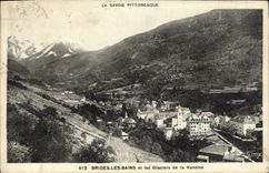 CPA La Savoie Pittoresque Brides Les Bains Et Les Glaciers De La Vanoise