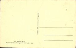 VINTAGE POSTCARD Périgueux Old Hotel De Sallegourde