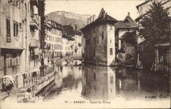 CPA Annecy Canal Du Thiou
