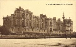 CPA St Germain En Laye Le Chateau