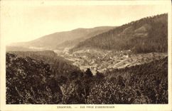 VINTAGE POSTCARD Engenthal Seen from D' Obersteigen