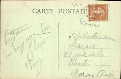 La POSTAL de la VENDIMIA encoleriza entrado del castillo y del puente de Levis