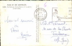 CPM Merveilles Cathedrale Notre Dame Et Le Parvis Paris