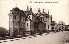 VINTAGE POSTCARD Périgueux Apse Of the Cathedral