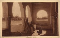 CPA Marabout arabe Enfants