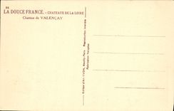 CPA Chateau De Valencay