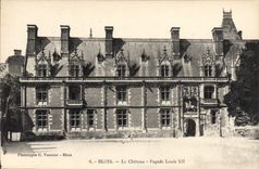 CPA Blois Le Chateau Facade Louis XII