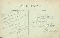 VINTAGE POSTCARD Quimper Fieches Of the Cathedral Seen from Of the hotel of the sword