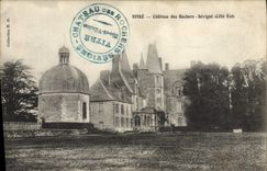 VINTAGE POSTCARD Pane Castle Of the Sevigne Rocks