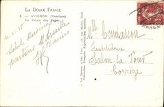 POSTAL MODERNA Avignon suave Francia el paladar de los papas