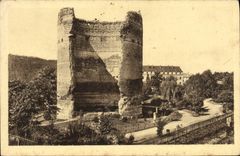 VINTAGE POSTCARD Périgueux the Tower And the Gardens De Vesone