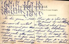 VINTAGE POSTCARD Frank Count Ornans And Rents It