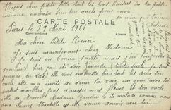 VINTAGE POSTCARD Place And Column Vendome Paris