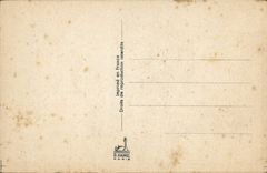 VINTAGE POSTCARD April 1st Poisson Horseshoe