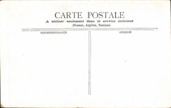 VINTAGE POSTCARD Franck And Villy the Lesson Of love