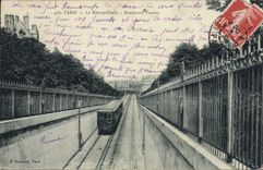 CPA Paris Le Metropolitain Boulevard Pasteur Metro