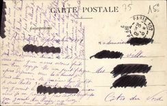 VINTAGE POSTCARD Paris the Subway Boulevard Pasteur Subway