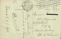 CPA Paris Le Pont Mirabeau Bateau Peniche 