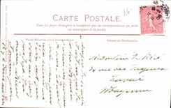 Caballos del caballo del Bois de Boulogne de París de la POSTAL de la VENDIMIA