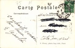 VINTAGE POSTCARD Paris Trocadero And the Automobile Bridge