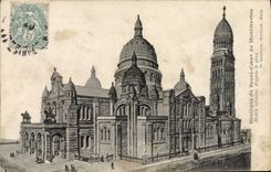 CPA Paris Basilique Du Sacre Coeur De Montmartre