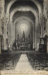 VINTAGE POSTCARD Paris Seen Interior Church Saint Antoine