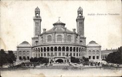 CPA Paris Palais Du Trocadero