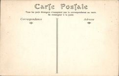 VINTAGE POSTCARD Paris Eglise Notre Dame Carries Street Of the Notre Dame Cloister