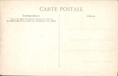 VINTAGE POSTCARD Paris Church Julien Saint the poor Nave and septentrional vault of Joseph Saint