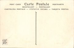 VINTAGE POSTCARD Paris National Convention Model of the monument