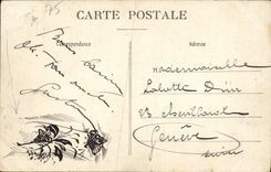 VINTAGE POSTCARD Paris Garden Of Luxenbourg