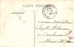 VINTAGE POSTCARD Paris the Chaumont Hillocks the Bridge