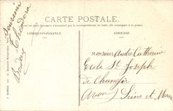 CPA Paris Sacre Coeur Et Rue De La Barre