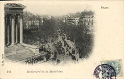 CPA Paris Boulevard De La Madeleine