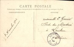 Panorama de París de la POSTAL de la VENDIMIA del ISCED