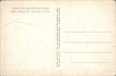 VINTAGE POSTCARD Paris Wonders Dome of the Invalids