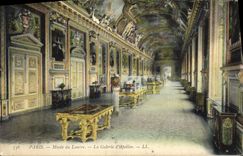 CPA Paris Musee Du Louvre La Galerie D'Apollon