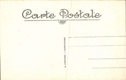 VINTAGE POSTCARD Paris Gardens Of Trocadero the bridge of Iena Eiffel Tower