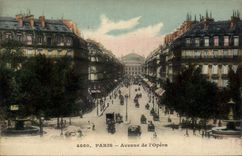 CPA Paris Avenue De I'Opera