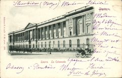 CPA Paris Louvre la colonnade