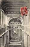VINTAGE POSTCARD Interior Paris of the church St Vincent of Paul