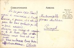 CPA Paris Le Parc Monceau