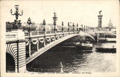 CPA Paris Le Pont Alexandre III