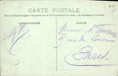 VINTAGE POSTCARD Paris the Montsouris Park the Cascade