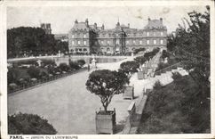 CPA Paris Jardin Du Luxembourg