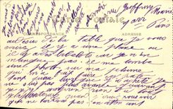 VINTAGE POSTCARD Paris Arc de Triomphe of the Carousel and Louvre Rules of Nevertheless by Mercie