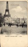 VINTAGE POSTCARD Paris Seen from of Trocadero World Fair 1900
