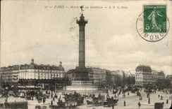 CPA Paris Place de La Bastille 